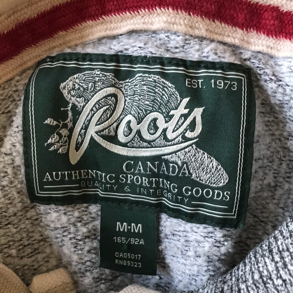 Roots salt and pepper hoodie Size Medium - Picture 8 of 11